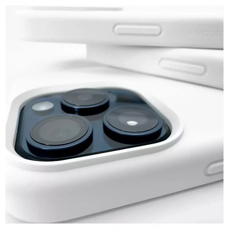 Evelatus Apple iPhone 14 Pro Premium Soft Touch Silicone Case White