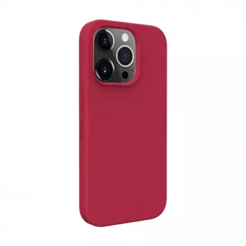 Evelatus Apple iPhone 14 Pro 6.1 Premium Soft Touch Silicone Case Red