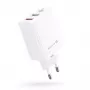 Evelatus ETC06 Travel Charger EU Wall 3 Ports 32W USB-C / USB-A2 White