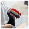 Evelatus Apple iPhone 13 Pro Max Silikona Maciņš Daudzkrāsains Varavīksne