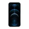 iLike Apple iPhone 12 / 12 Pro Silikona Plastmasas Maciņš Eco Print Dizains Melns