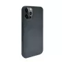 iLike Apple iPhone 12 / 12 Pro Silikona Plastmasas Maciņš Eco Print Dizains Melns