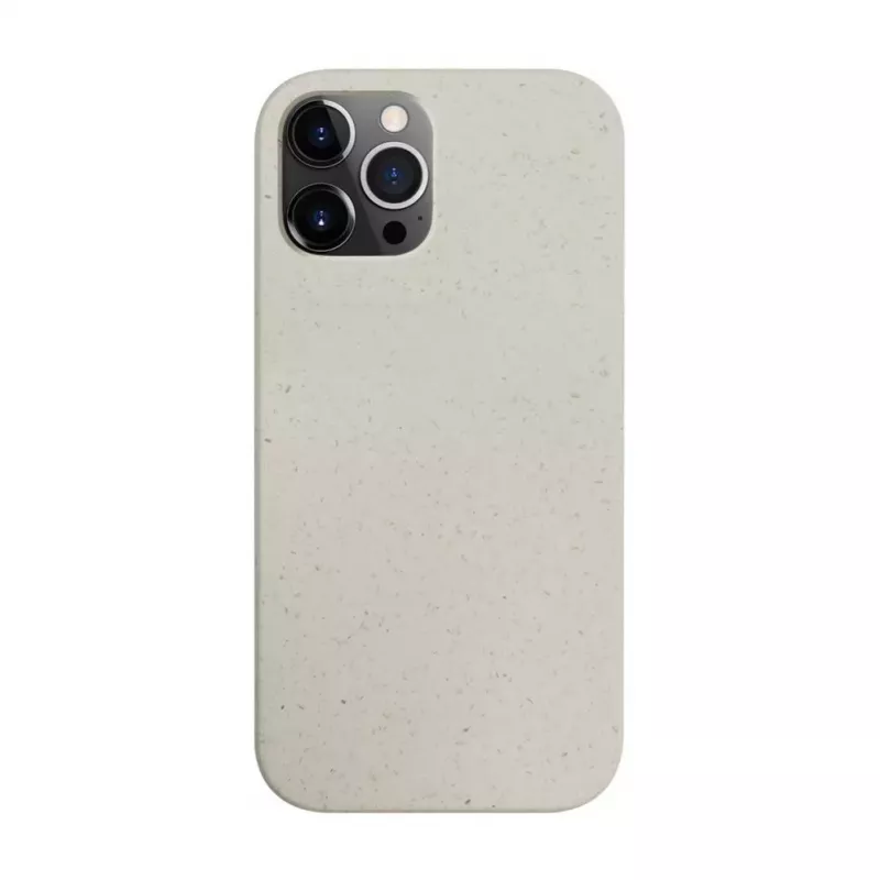 iLike Apple iPhone 12 Pro Max Silikona Maciņš Eco Print Dizains Balts