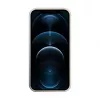 iLike Apple iPhone 12 Pro Max Silikona Maciņš Eco Print Dizains Balts
