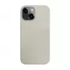 iLike Apple iPhone 13 Silikona Plastmasas Maciņš Eco Print Dizains Balts
