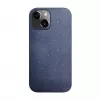 iLike Apple iPhone 13 Silikona plastmasas maciņš Eco Print dizains zils