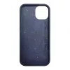 iLike Apple iPhone 13 Silikona plastmasas maciņš Eco Print dizains zils