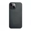 iLike Apple iPhone 14 Silikona Plastmasas Maciņš Eco Print Dizains Melns