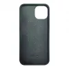 iLike Apple iPhone 14 Silikona Plastmasas Maciņš Eco Print Dizains Melns
