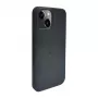 iLike Apple iPhone 14 Silikona Plastmasas Maciņš Eco Print Dizains Melns