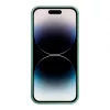 iLike Apple iPhone 14 Pro Max Silikona Plastmasas Maciņš Eco Print Dizains Ziedu Zaļš