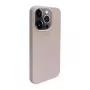 iLike Apple iPhone 14 Pro Max Silikona Plastmasas Maciņš Eco Print Dizains Bēšs