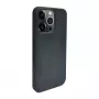 ILIKE Apple iPhone 14 Pro Silikona Plastmasas Maciņš Eco Print Dizains Melns