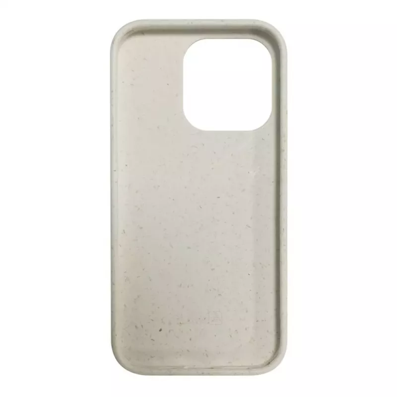 iLike Apple iPhone 14 Pro Silikona Plastmasas Maciņš Eco Print Dizains Balts