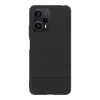 iLike Xiaomi Redmi Note 12 / Poco X5 Plastmasas ādas aizmugurējais vāciņš Melns