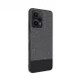 iLike Xiaomi Redmi Note 12 / Poco X5 ādas plastmasas aizmugurējais vāciņš pelēks