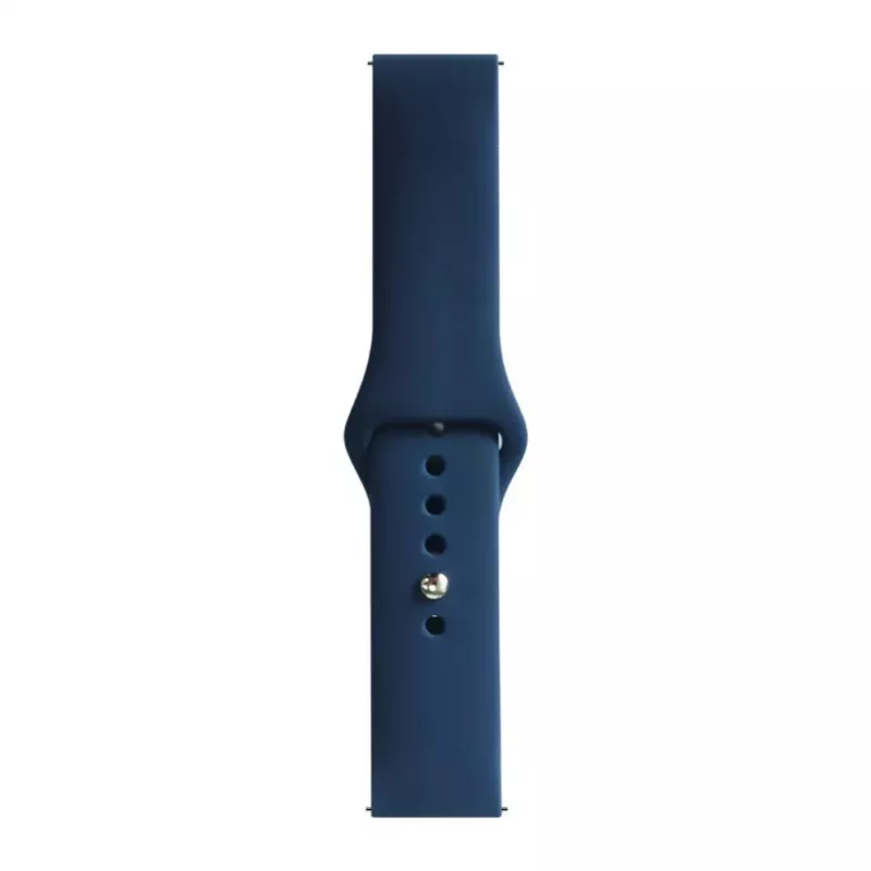 Evelatus 20mm Silicone Loop Watch Strap (S/M 110mm) Blue