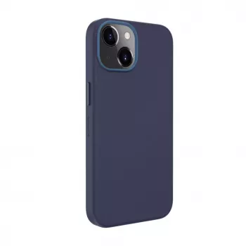 Evelatus Apple iPhone 13 Premium MagSafe Soft Touch Silicone Case Blue