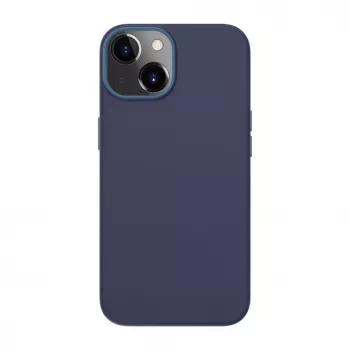 Evelatus Apple iPhone 13 Premium MagSafe Soft Touch Silicone Case Blue