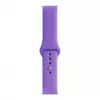 Evelatus 20mm Silicone Loop Watch Strap (S/M 110mm) Deep Purple