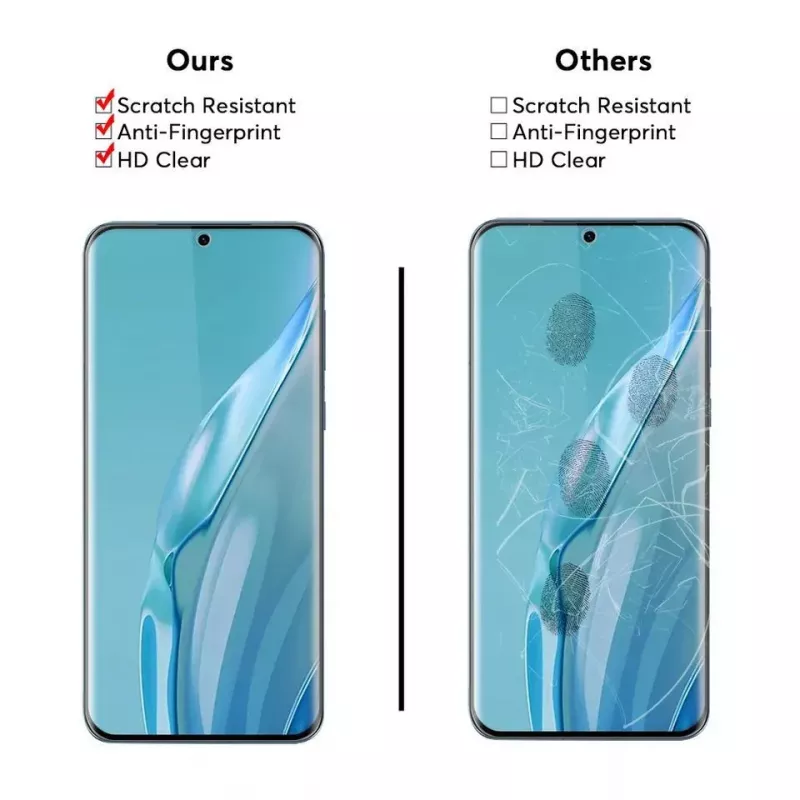 Evelatus Huawei P60 2.5D Full Cover Japan Glue Glass Anti-Static Screen Protector