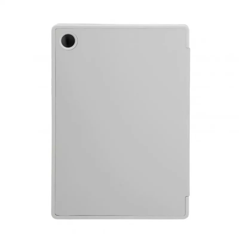 Evelatus Galaxy Tab A8 10.5 (2021) Book Cover ar Imitētu Mikrošķiedras Iekšpusi Sudraba