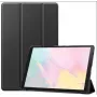 Evelatus Galaxy Tab A7 10.4 (2022) Folio Case ar imitētu mikrošķiedras iekšpusi - Melns
