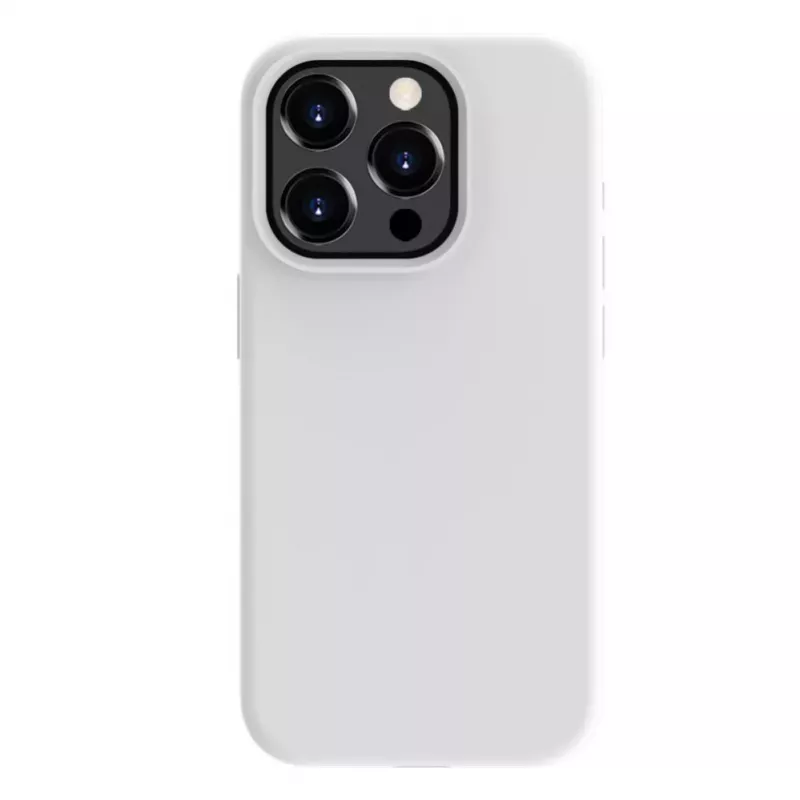 Evelatus Apple iPhone 15 Pro Premium Soft Touch Silicone Case White