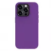 Evelatus Apple iPhone 15 Pro Max Premium Soft Touch Silicone Case Deep Purple