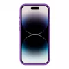Evelatus Apple iPhone 15 Pro Max Premium Soft Touch Silicone Case Deep Purple
