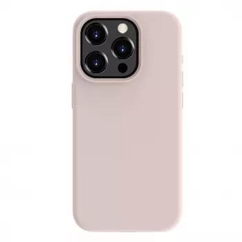Evelatus Apple iPhone 15 Pro Max Premium Soft Touch Silicone Case Pink Sand