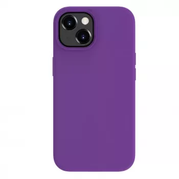 Evelatus Apple iPhone 15 Premium Magsafe Soft Touch Silicone Case Deep Purple