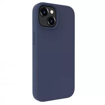 Evelatus Apple iPhone 15 Premium MagSafe Soft Touch Silicone Case Midnight Blue