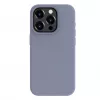 Evelatus Apple iPhone 15 Pro Premium Magsafe Soft Touch Silicone Case Lavender Gray
