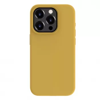 Evelatus Apple iPhone 15 Pro Max Premium MagSafe Soft Touch Silicone Case Gold