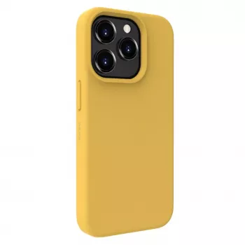 Evelatus Apple iPhone 15 Pro Max Premium MagSafe Soft Touch Silicone Case Gold