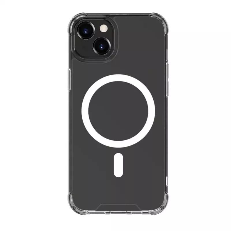 Evelatus Apple iPhone 15 Shockproof Case ar MagSafe Caurspīdīgs
