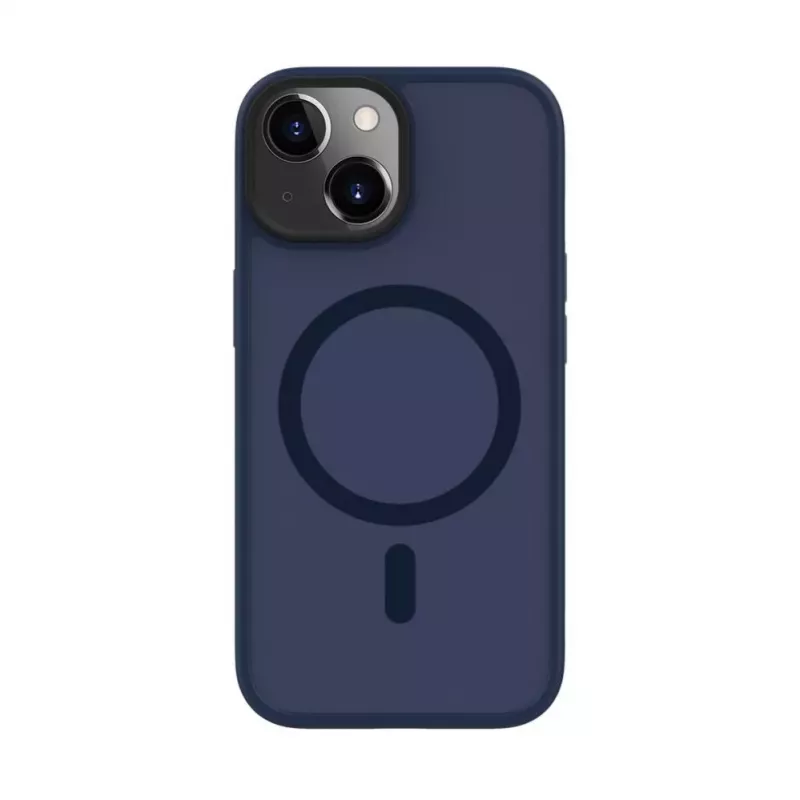 Evelatus Apple iPhone 15 Hybrid Case with MagSafe PC+TPU Dark Blue