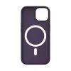 Evelatus Apple iPhone 15 Hybrid Case with MagSafe PC+TPU Deep Purple