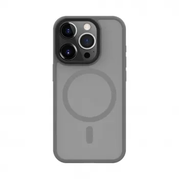 Evelatus Apple iPhone 15 Pro Hybrid Case ar MagSafe PC+TPU Sudraba