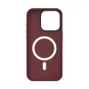 Evelatus Apple iPhone 15 Pro Max Hybrid Case ar MagSafe PC+TPU Plum