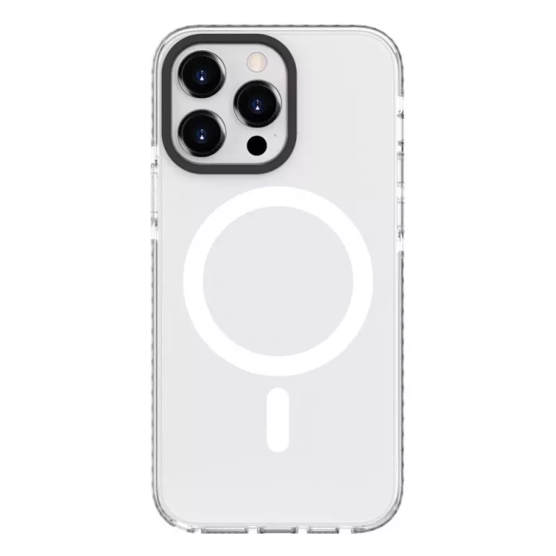 Evelatus Apple iPhone 15 Pro Clear Case PC+TPU With MagSafe Transparent