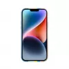 Evelatus Apple iPhone 15 Plus Silicone Case Multi-Colored Blue Pink