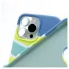 Evelatus Apple iPhone 15 Pro Silikona Maciņš Daudzkrāsains Dzelteni Zaļš