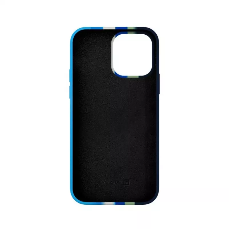 Evelatus Apple iPhone 15 Pro Silikona maciņš Daudzkrāsains Zaļš