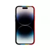Evelatus Apple iPhone 15 Pro Max Silikona Maciņš Daudzkrāsains Varavīksne