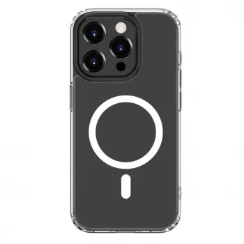 Evelatus Apple iPhone 15 Pro Max Clear Case with MagSafe Transparent