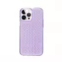 iLike Apple iPhone 14 Pro Silikona Maciņš Shine Caurspīdīgi Violeta