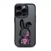 iLike Apple iPhone 14 Pro Max Silikona Maciņš Ar Drukātu Desire Rabbit Purple