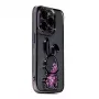 iLike Apple iPhone 15 Pro Silikona maciņš Print Desire Rabbit Purple